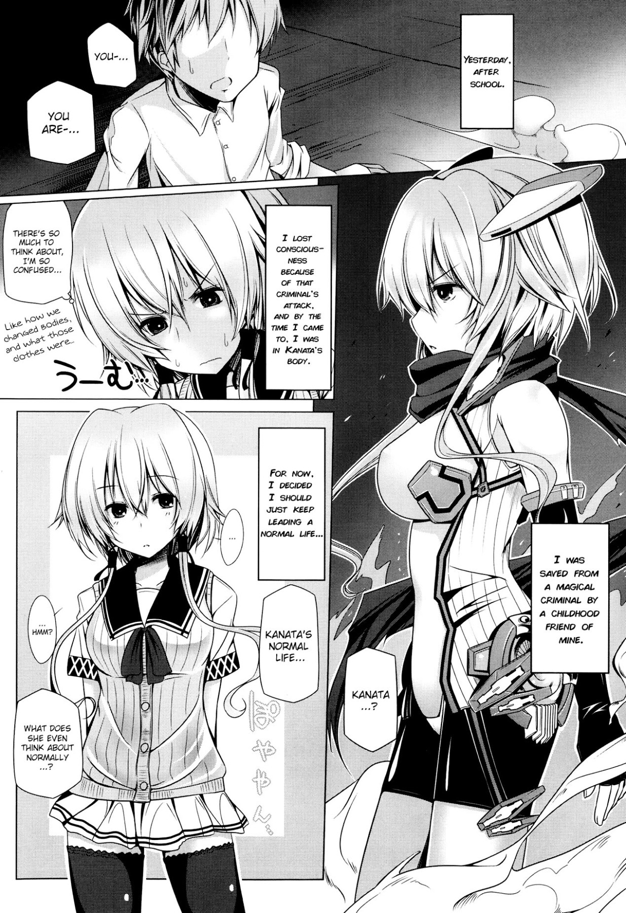 Hentai Manga Comic-Magical Girl Kanata TS-Read-2